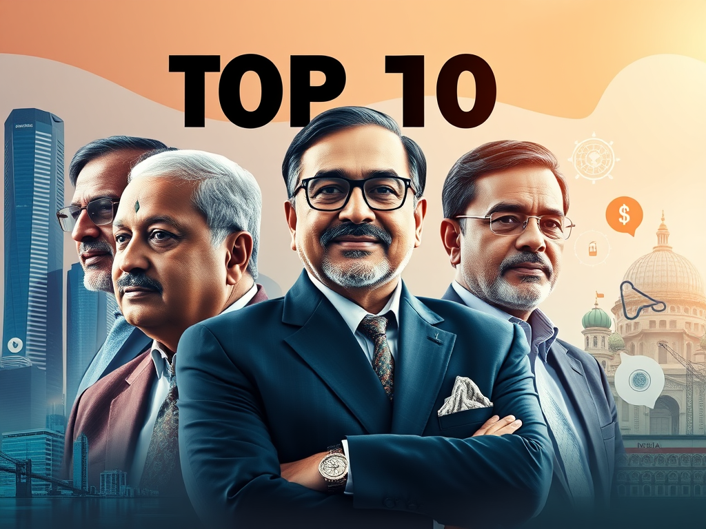 Top 10 Richest People in India